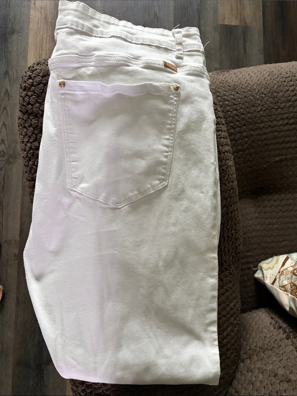 White Women's Stretch Denim Jeans size 18 Hawthorne brand